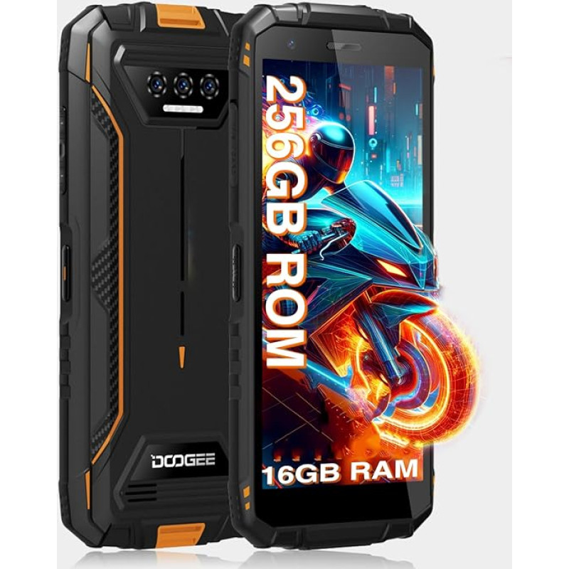 DOOGEE S41 Max (2024) lauko išmanusis telefonas be sutarties - 16GB + 256GB /1TB, 