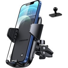 UNBREAKcable Mobile Phone Holder Car Ventilation & Dashboard [Upgrade 3.0 Latest] Mobile Phone Holder for Car Silicone Protection Universal Smartphone Holder Car Accessories for iPhone Samsung Huawei