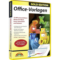 Office Vorlagen - 15.000 Vorlagen zu Office 2024, 2021, 2019, 365, 2016, 2013, 2010 für Windows 11 / 10 / 8.1 / 8 / 7