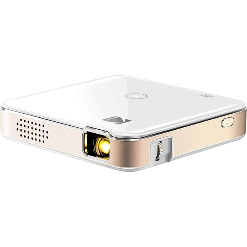 KODAK Luma 150 Portable Projector - Rechargeable 1080p HD LED DLP Projector - Built-in Speaker, HDMI, USB and Micro SD - Compatible with iOS and Android Devices