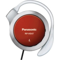 Panasonic RP-HS47E-R Ear Hook Headphones Ultra Thin 14 Hz 24 kHz 30 mm Red