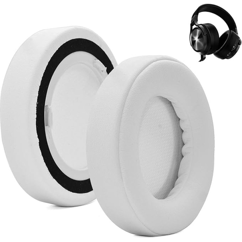 Corsair Virtuoso Replacement Ear Cups Earpads Earpads for Corsair Virtuoso RGB Wireless SE Gaming Headset (White Normal)