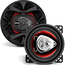 BOSS Audio Chaos Serie Lautsprecher, 2-Wege, 4 Zoll/10 cm, 2 Stück