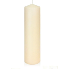Ebersbacher Kerzen Pack of 6 Chimney Candle Lantern Candles Champagne Size Approx. 6 x 30 cm Candle Pillar Candle