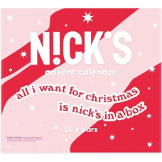 NICKS Advent Calendar 2024 with Sweets, Chocolate Bars, Protein Bars and Endurance Bars, Gift Idea