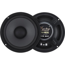 Shkalacar 1 Pair 6.5 Inch Car Stereo Speakers, 600 W HiFi Speaker with 2-Way Speaker, Car Stereo System for Perfect Sound Quality