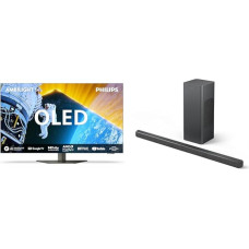 Philips Ambilight 48OLED809 4K OLED Smart TV - 48 Inch with TAB6309 Soundbar