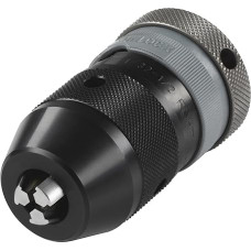 wolfcraft Schnellspann-Bohrfutter, schlagbohrfest I 2606000 I Spannweite 1,5-13 mm I schnelles Spannen & Lösen der Werkzeuge I mit Spannkraftsicherung