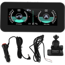 Akozon Inclinometer Digital Car Inclinometer Offroad Lutningsmätare Bil Inclinometer Digital Tilt Gauge Universal Resolution HUD Digital Angle Slope Meter for Cars