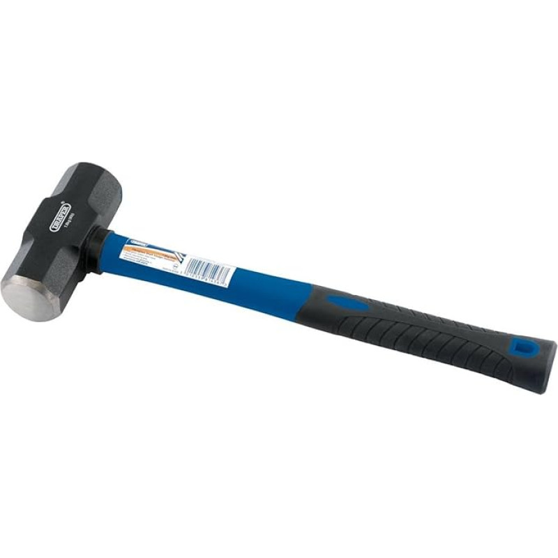 Draper 81436 Fibreglass Short Shaft Sledge Hammer (1.8kg-4lb) and Black 1.8 Kg