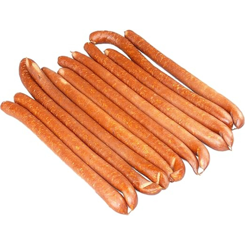 Švarcvaldo skerdykla - aštrūs žaliavalgiai iš Švarcvaldo tradicijų - 5 poros čili kąsnelių, pasižyminčių stipriu dūmo aromatu - Švarcvaldo patiekalas dešrų mėgėjams