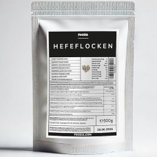 Mielių dribsniai 500 g - maistinės mielės Maistinės mielės Be glitimo Vegan Cook & Back Kokybiškos mielės iš Vokietijos Foozia