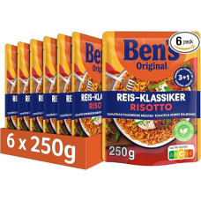 BEN'S ORIGINAL Ben's Original Express Risotto Ready Meals Tomatoes & Italian Herbs, 6 Packs (6 x 250g)