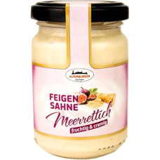 Altenburger Original Fig Cream Horseradish, 140 g in a Glass, Fruity Creamy Pleasure Suitable for Game and Cheese