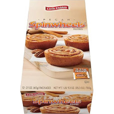Little Debbie Große Doppeldecker-Runden, Brownies und Snacks, einzeln verpackt (Pekannuss-Spinwheels)