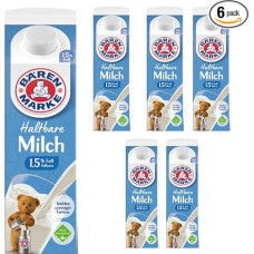 Bear Brand Durable Milk 1.5% 1 Litre x 6 Pieces