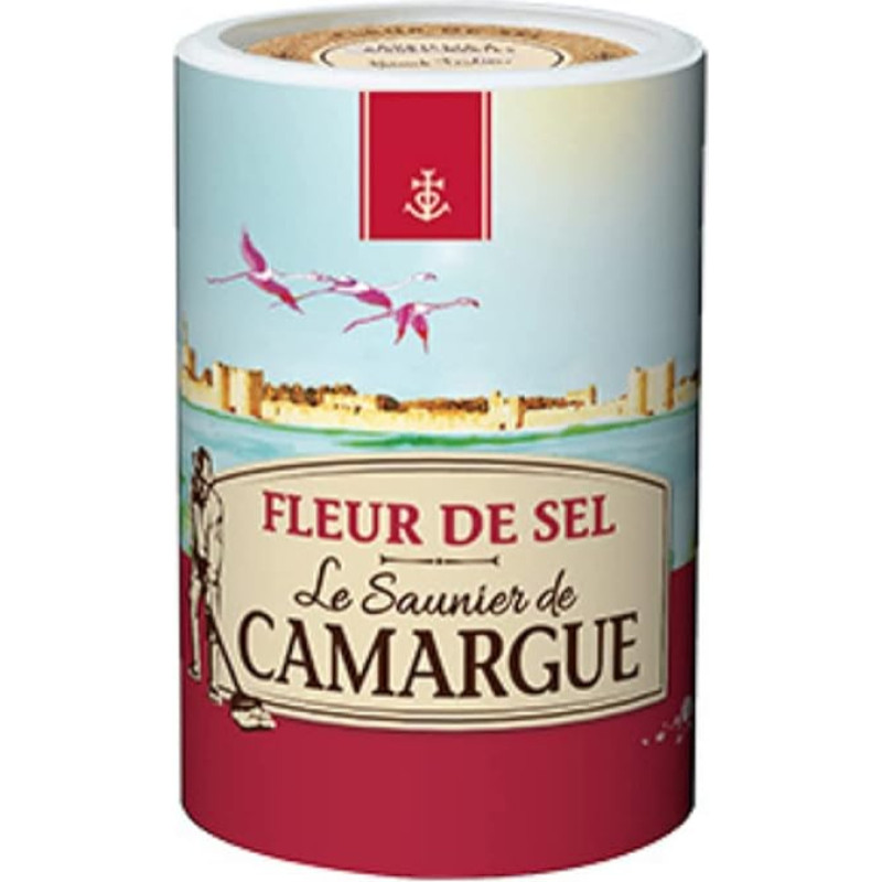 Le Saunier De Camargue Fleur de Sel Meersalz, 1 kg Kanister