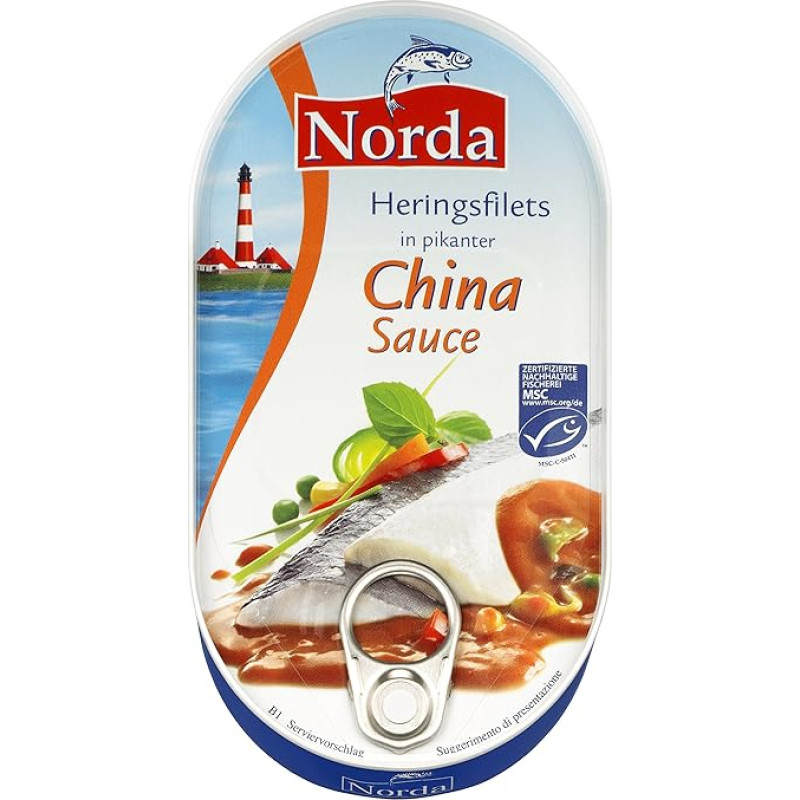 Herring Fillets China 200g DS