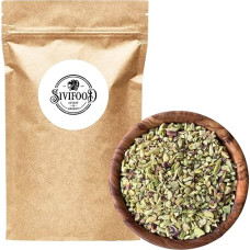 Sivifood Pistachio Nuts Coarsely Chopped 500 g - Chopped Pistachio Natural Unsalted Untreated for Baking in Premium Quality Vegan Topping for Baklava Cake Ice Cream Dubai Chocolate Pistachio Nuts