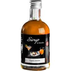 Schrader | Imbierinis citrinų sirupas | Gėrimų ir desertų pagardinimas | 200 ml