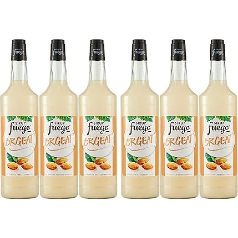 Sirop Fuego Orgeat 6 x 1 Litre