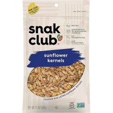 Snak Club Geröstete und gesalzene Sonnenblumenkerne, 213 ml (6 Stück)