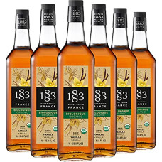 Maison Routin 1883 Ekologiškas vanilės sirupas, 1,0 l, 6 vnt.