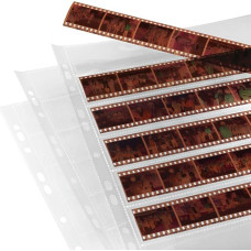 Hama Negative Archiving Sleeves Polypropylene for 7 Small Frame Strips of 6 Pictures (Pack of 100)