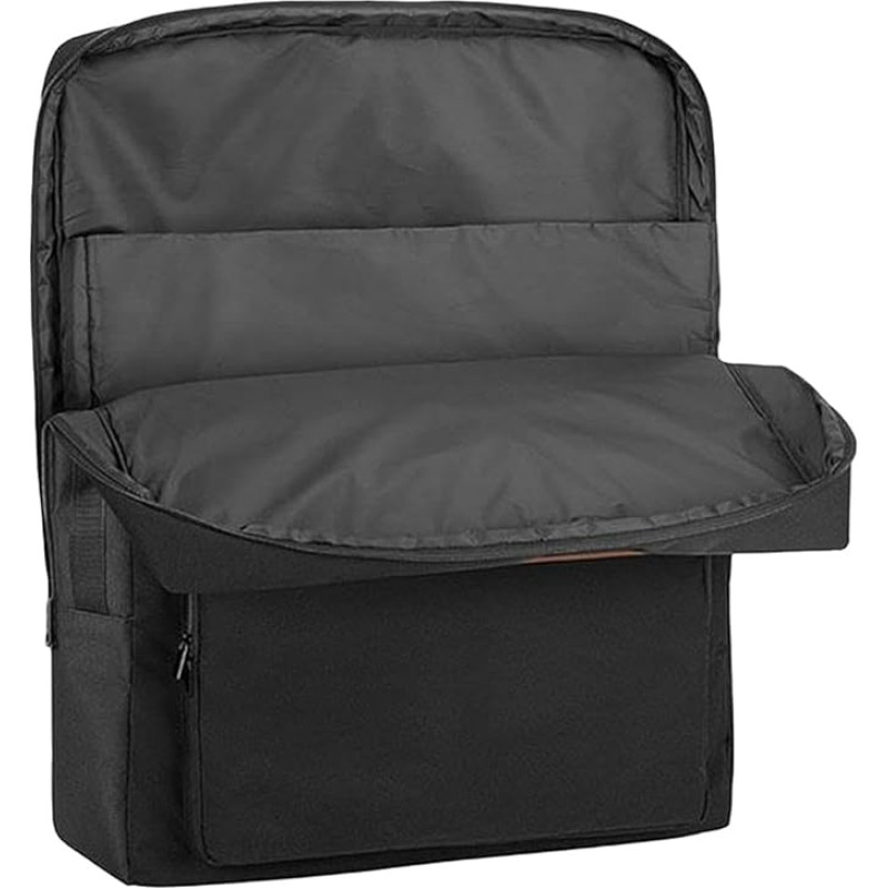 Generisch Solar Panel Bag, Double Layer Solar Travel, Portable Waterproof Padded Nylon Organizer with Multi Pockets and Shoulder Strap for Outdoor Camping Hiking, Black, 64.8x55.9x11.4cm