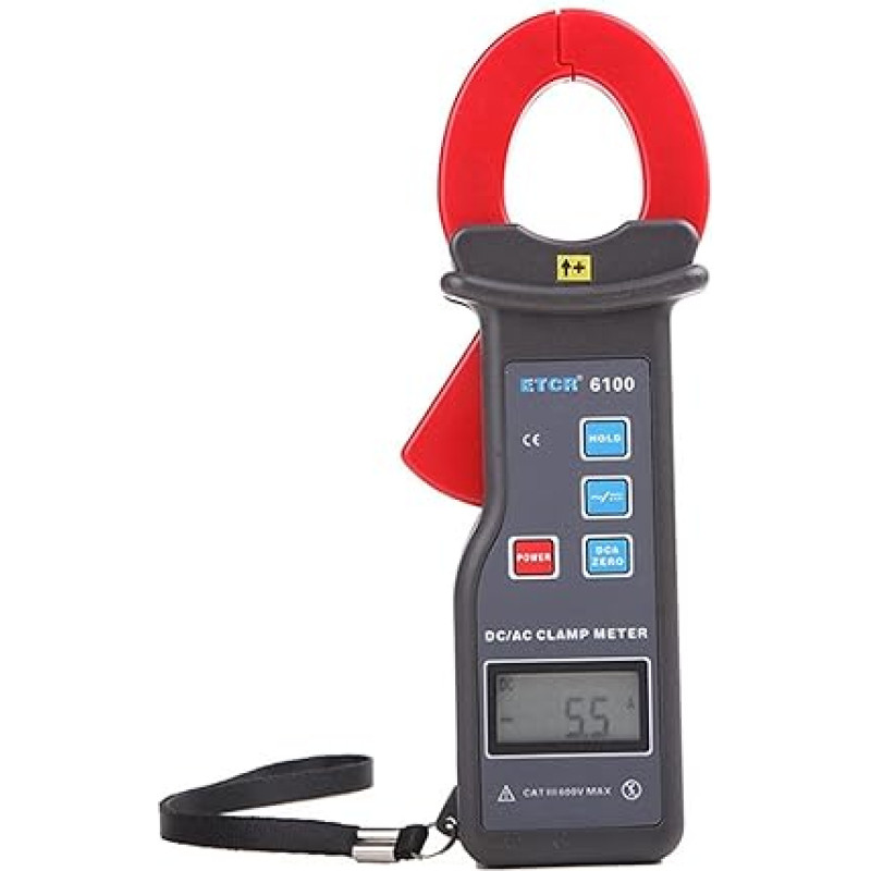 Zangenstrommesser, Ac/dc. Klemmzähler Digitale Klemmzählerklammer-Leckstrom-Testerdaten können hochgeladen werden ETCR6100.,Elektrowerkzeuge und -tester