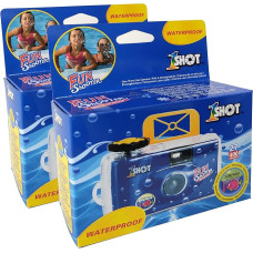 2 x 35mm Waterproof Disposable Film Camera 400ASA/ISO 27 Exposures