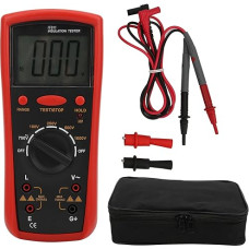 IT811 Insulation Resistance Meter Digital Insulation Resistance Tester with LCD Display Digital Megohm Tester Power Tools for Voltage Testing Resistance Measurement