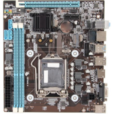 H81 Gaming Motherboard, Micro ATX, Dual Channel DDR3, PCIe X16, M.2, SATA 6Gbs, USB 3.0, 100 Mbit/s LAN, LGA 1150, HD Multimedia Interface, VGA