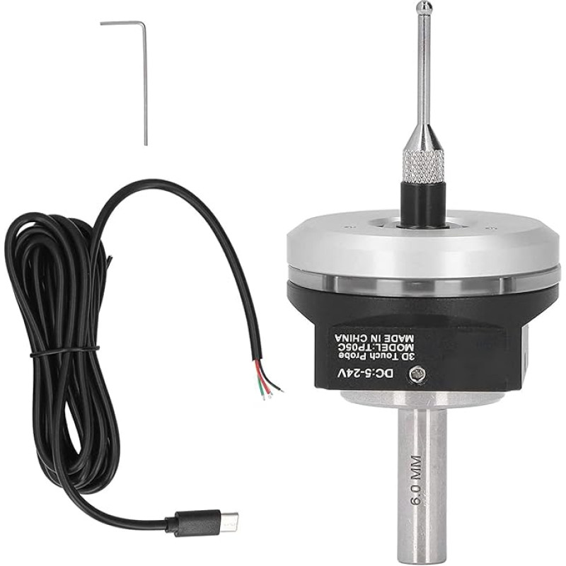 AIDNTBEO CNC 3D kraštų ieškiklis, CNC 3D jutiklinis zondas kraštų ieškiklis didelio tikslumo elektroninis kraštų ieškiklis Locator