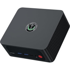 TRIGKEY Mini PC AMD Ryzen 5 6600H (up to 4.5GHz, 6C/12T), 16GB DDR5 RAM + 500GB ROM SSD PCIe 4.0/HDMI/DP/Type-C/WiFi 6/BT5.2