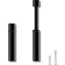 AUCANNIO Graphics Card Support GPU Mount Adjustable 74-120mm GPU Stand Aluminum Alloy GPU Sag Holder for Graphics Card Graphics Card (Black)