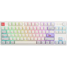 EPOMAKER CIDOO ABM084 TKL Hot Swap RGB 2.4Ghz/Bluetooth 5.0 Mechanical Gaming Keyboard NKRO with Poron Foam, Aluminium Button Control, PBT Keycaps for E-Sport Win/Mac/Android