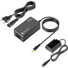 Gonine DMW-DCC17 Camera AC Adapter DMW-BLK22 Dummy Battery Power Supply Kit Compatible with Cameras Panasonic LUMIX S5 DC-S5 DC-S5K DC-S5GK GH5 II GH6 Battery Grip DMW-BGS5
