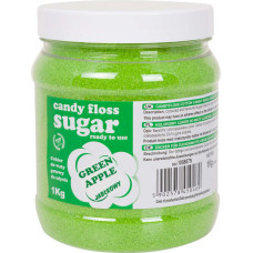 Gsg24 Colorful apple-flavored green cotton candy sugar 1kg