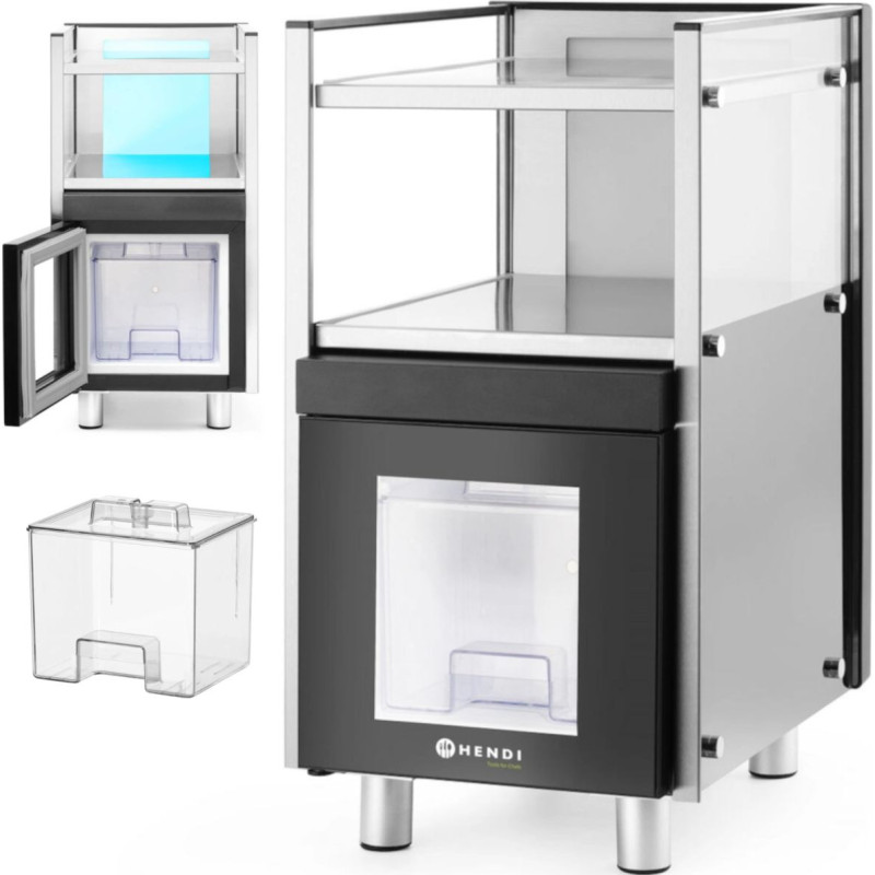 Hendi Milk fridge with cup warmer 3.5 l 168 W