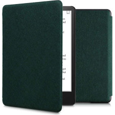 kwmobile Case Compatible with Amazon Kindle Paperwhite (11th Gen - 2021) - Felt Fabric eReader Protective Cover Case - Petrol Blue