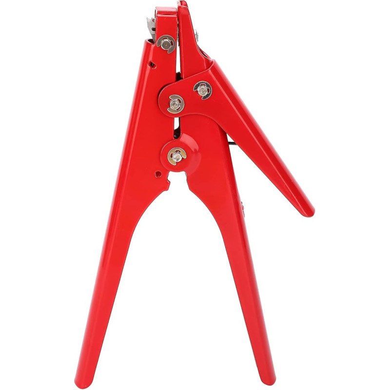HS-519 Cable Tie Pliers, 2.4-9.0 mm² Nylon Cable Ties, Portable Cable Tie Pliers, Carbon Steel, Hand Tool for Quick Bundling, Cutting Attachment, Wiring Harness and Cable Bundle