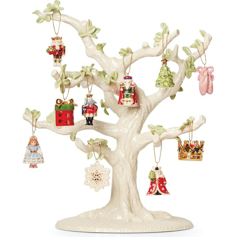 Lenox 893634 The Nutcracker 10-Piece Ornament and Tree Set