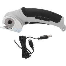Joyzan Electric Scissors, Rotary Cutter, Electric Cordless Scissors, Portable Electric Industrial Fabric Cutter, Rechargeable Powerful for Paper, Cardboard, Carpet, Leather, Felt, Plastic