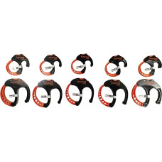 Cable Cuff PRO (10 Piece Bundle: 5x Medium 2 Inch, 5x Large 3 Inch Diameter) Adjustable, Reusable, Cable Tie Replacements for Extension Cords or Electronics