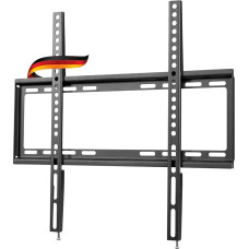 SCHWAIGER 9338 Sieninis televizoriaus laikiklis 32-75 colių televizoriaus laikiklis Maksimalus svoris 35 kg Max. VESA standartas 400 x 400 Juoda Į komplektą įeina montavimo priedai