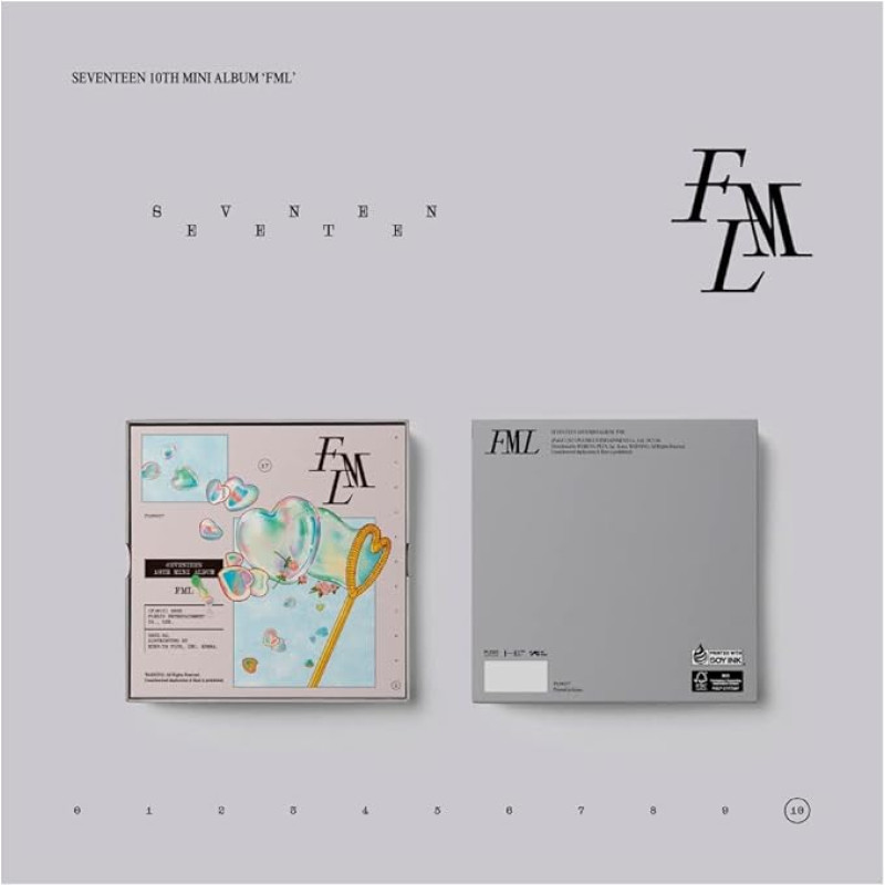 SEVENTEEN - 'FML' (CARAT Ver.) CD (Atsitiktinė versija)