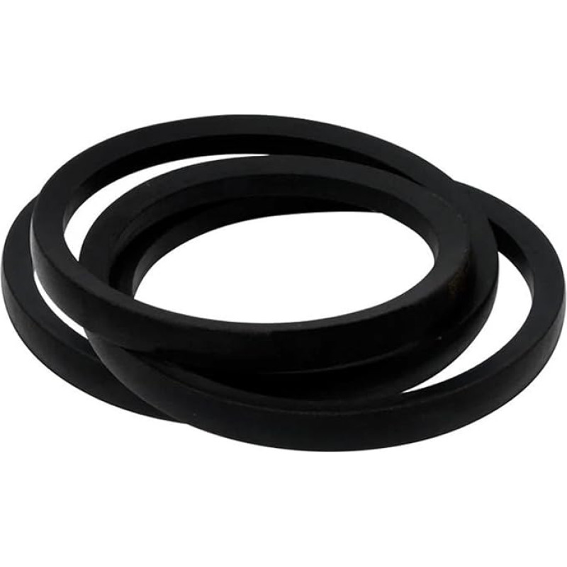 NYSQOFMB 1 Stück C-Typ-Keilriemen, Schwarzer Gummi, Geschlossener Industrie-Dreiecks-Keilriemen, C6700/6800/6900/7000/7100 Getriebe-Antriebsriemen-Ersatz Antriebsriemen Ersatz(C7300)