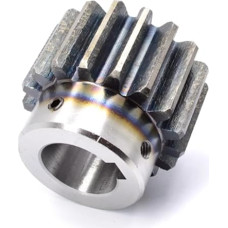 2,5M 20T/22T Stirnradgetriebe Metallgetriebe 6-15mm Lochdurchmesser 45# Stahlritzel Metallmotor konvexes Getriebe(2.5M22Thole22)