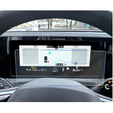 CDEFG Kompatibel mit VW Tiguan 3 / Passat B9 Variant 2024 2025 Facelift Instrumententafel Schutzfolie 4H Kratzfest 10,25 Zoll GPS Displayschutzfolie Navi Folie Zubehör [2 Stück]